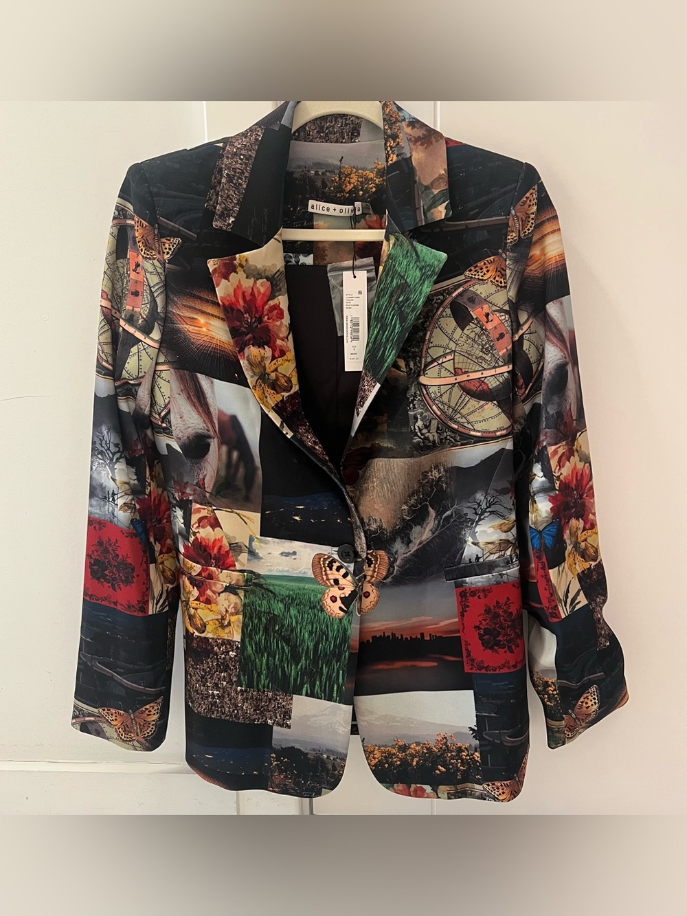 Alice and Olivia Macey Blazer- Size 8; New with Tags
